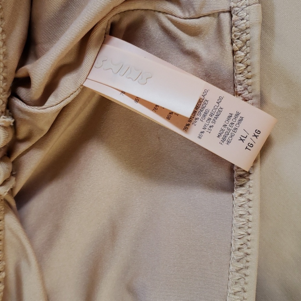 SKIMS XL NWOT swim shrug bikini top - Picture 2 of 2
